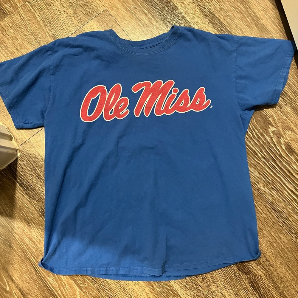 ole miss college tee